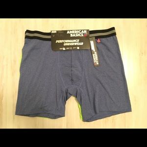 Men’s American Basics Boxer Brief 2pack New LARGE